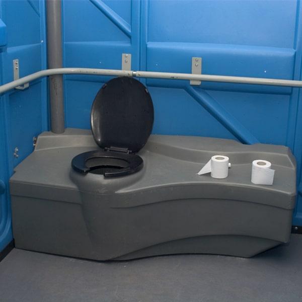 ada/handicap portable restrooms are designed to be quickly transported and set up at various sites